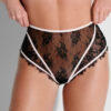 Rosalind Lace & Satin High-Waist Cheeky