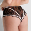 Rosalind Lace & Satin High-Waist Cheeky