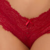 Lulu Lace V Front G-String