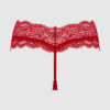 Lulu Lace V Front G-String