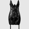 Rosalind Satin & Lace Underwire Chemise