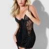 Rosalind Satin & Lace Underwire Chemise