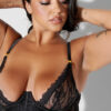 Rosalind Satin & Lace Underwire Chemise