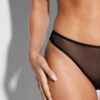 Vivienne Crotchless Mesh Thong