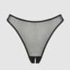 Vivienne Crotchless Mesh Thong
