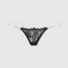 Rising Star Lace & Liquid Satin Mini G-String
