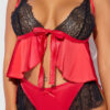 Scarlett Satin Sleep Tie Cami & Shorty Set