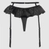 Petra Skirted Satin Tanga