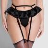 Petra Skirted Satin Tanga
