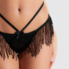 Lune Beaded & Strappy Thong