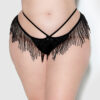 Lune Beaded & Strappy Thong