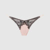 Rising Star Lace & Liquid Satin Thong