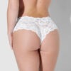 Jessica Lace Crotchless Cheeky