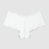 Jessica Lace Crotchless Cheeky
