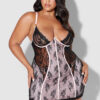 Rosalind Satin & Lace Underwire Chemise