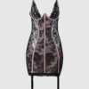 Rosalind Satin & Lace Underwire Chemise