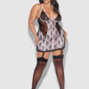 Rosalind Satin & Lace Underwire Chemise