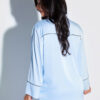 Astoria Satin Sleep Long Sleeve Button Down