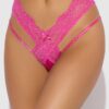 Aria Stretch Lace & Strappy Tanga