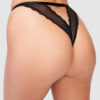 Alexie Mesh & Satin Tanga