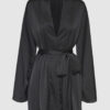 Petra Satin Short Robe