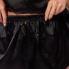 Richelle V-Neck & Fly Away Back Satin Cami And Short