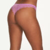 Saffron Floral Lace Thong