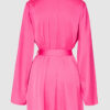 Petra Satin Short Robe
