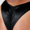 Petra Crotchless Satin Tanga