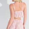 Rosalind Lace & Satin Trimmed Sleep Cami & Shortie