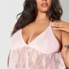 Rosalind Lace & Satin Trimmed Sleep Cami & Shortie