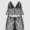 Rosalind Lace & Satin Trimmed Sleep Cami & Shortie
