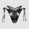 Onyx Double Layer & Lace Swim Cheeky